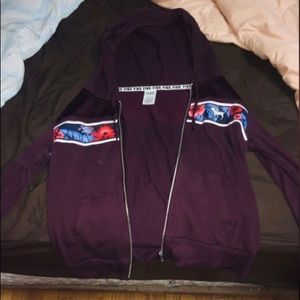 zip up jacket from pink